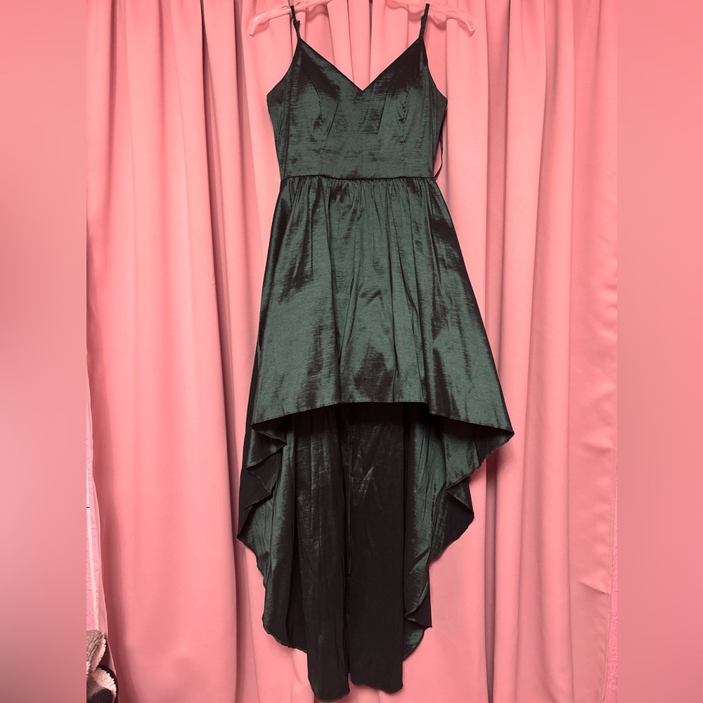 B. Smart Dark Green Dress